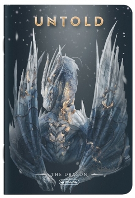 Caiet A4, 80 file, patratele, The Magic of Untold, Herlitz 