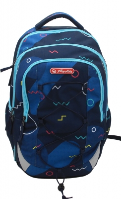 Rucsac Strings Pro Herlitz, motiv Geometrics