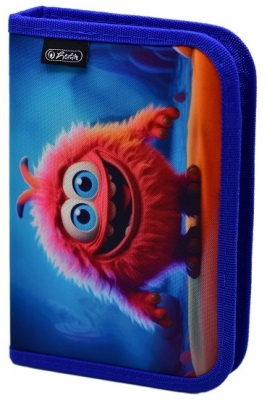 Penar neechipat cu o clapa, Herlitz, motiv PINK MONSTER