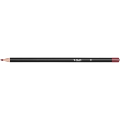 Creioane colorate din lemn, mina ultra-rezistenta, 12 culori/set, BIC Intensity Premium 