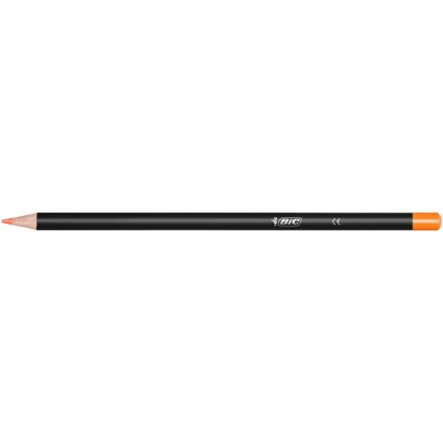 Creioane colorate din lemn, mina ultra-rezistenta, 12 culori/set, BIC Intensity Premium 