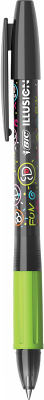 Roller BIC Illusion gel termosensibil negru 0.7mm