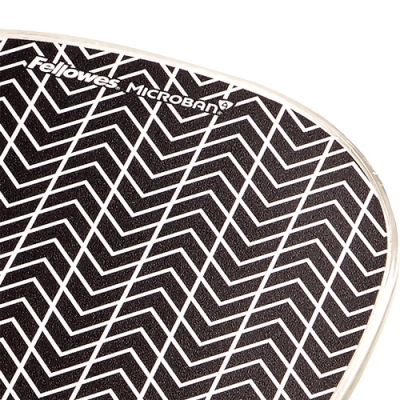 Mousepad cu suport pentru incheietura mainii Chevron Fellowes 