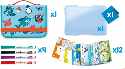 Set Creativ Travel Board Animale Maped