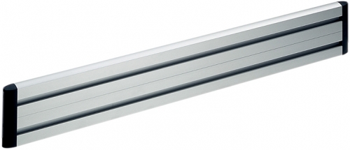 Element suport perete organizational birou SlatWall, 80 cm, argintiu Novus