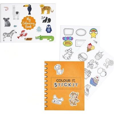 Set coloriaj My Colouring Box, diverse culori si instrumente 72 buc/pachet Bic