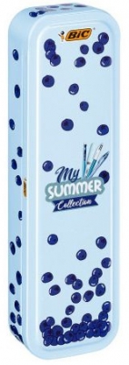 Instrumente de scris Summer Metal Box 4 buc/set Bic 