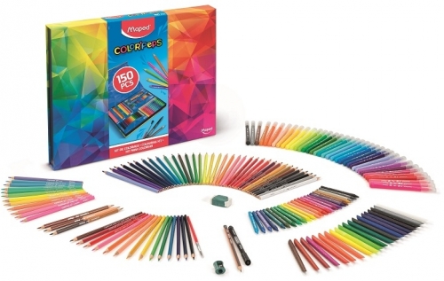 Set coloriaj Maped 150 piese