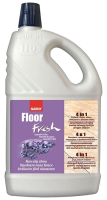 Detergent lichid pardoseli, Sano Floor Fresh Liliac, 1L