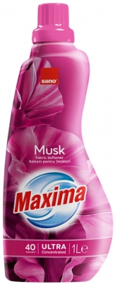 Balsam rufe Sano, Musk Maxima, Ultra, 40 spalari, 1L