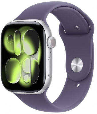 Apple Watch 11 GPS, Carcasa Aluminium, Sport Band - M/L