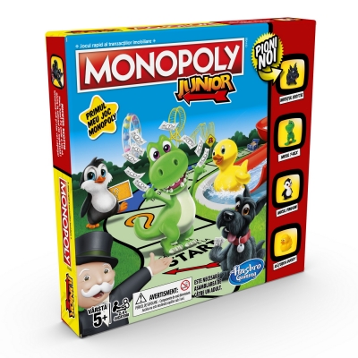 Joc de societate Monopoly Junior, limba romana, Hasbro