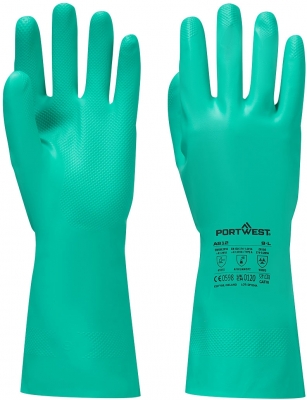 Manusi chimice Nitrosafe Plus Portwest, verde