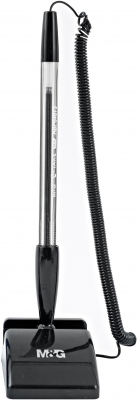 Pix cu suport M&G, negru, 0.7mm