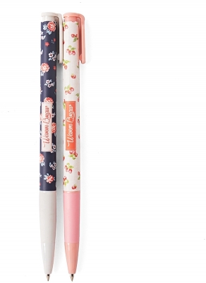 Pix retractabil, Warm braw, albastru, 0.5mm, M&G