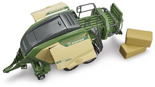 Presa de balotat, Krone Big Pack 1290 hdp vc, Bruder