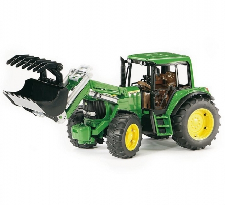 Jucarie Tractor John Deere 6920 cu incarcator frontal Bruder