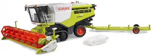 Jucarie Combina agricola Claas Lexion 780 Terra Trac Bruder
