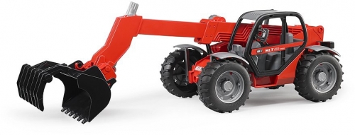 Jucarie Incarcator telescopic Manitou MLT 633 Bruder 