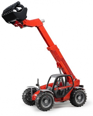 Jucarie Incarcator telescopic Manitou MLT 633 Bruder 