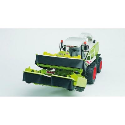 Jucarie Combina de treierat Claas Jaguar 900 Bruder