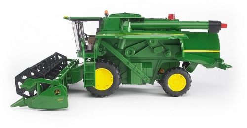 Jucarie Combina agricola John Deere T670i Bruder