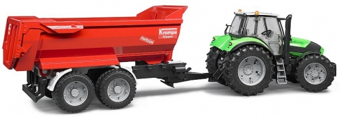 Jucarie Remorca basculabila Krampe-Tandem Halfpipe Bruder 