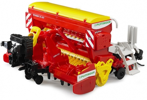 Set de joaca Grapa cu semanatoare Pottinger Vitasem 302 ADD Bruder