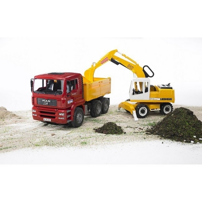 Jucarie Excavator Liebherr Bruder