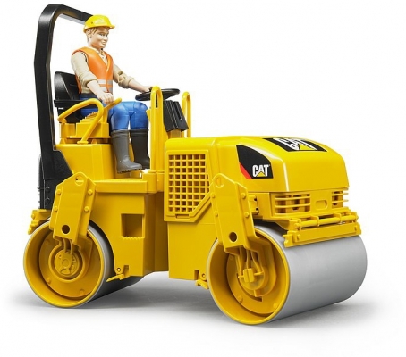 Jucarie Compactor asfalt CAT Bruder