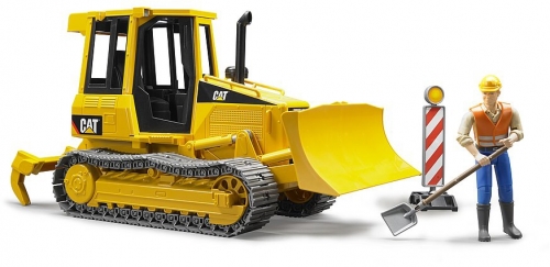 Jucarie Tractor pe senile CAT Bruder