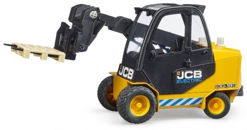 Jucarie Teletruck JCB cu palet Bruder