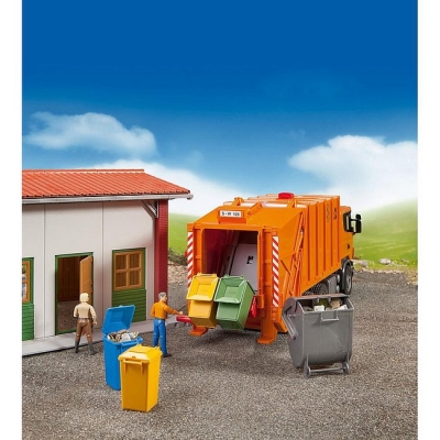 Set de joaca Pubele de gunoi Bruder