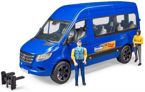 Jucarie Sprinter Mercedes Benz cu sofer si pasager Bruder