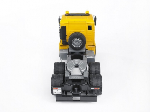 Set de joaca Camion incarcare MAN TGA si buldoexcavator JCB 4CX Bruder