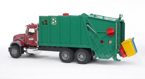 Jucarie Camion gunoi Mack Granite Bruder