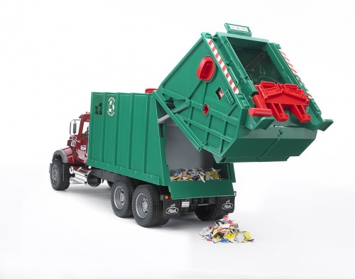 Jucarie Camion gunoi Mack Granite Bruder