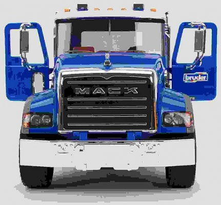 Jucarie Camion basculanta Mack Granite Bruder