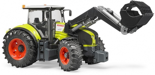 Jucarie Tractor Claas Axion 950 cu incarcator frontal Bruder 