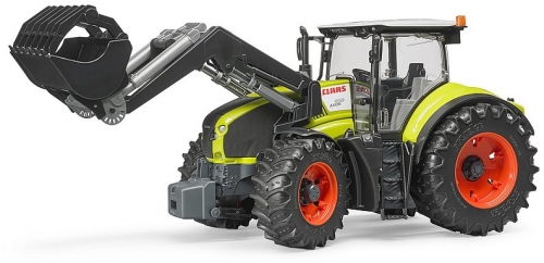 Jucarie Tractor Claas Axion 950 cu incarcator frontal Bruder 