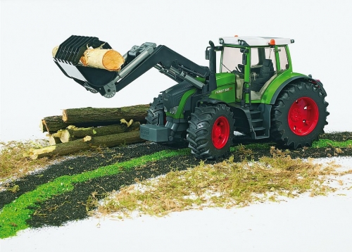 Jucarie Tractor Fendt 936 Vario cu incarcator frontal Bruder