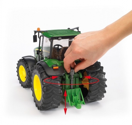 Jucarie Tractor John Deere 7930 cu incarcator frontal Bruder