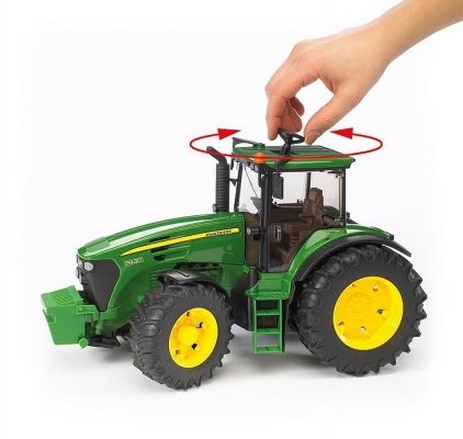 Jucarie Tractor John Deere 7930 cu incarcator frontal Bruder