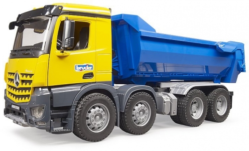 Jucarie Camion Mercedes Benz Halfpipe Bruder