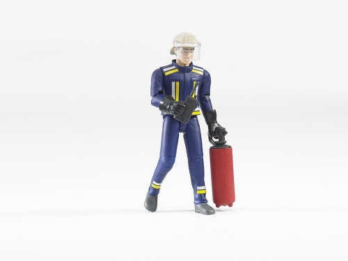 Jucarie Figurina pompier cu accesorii Bruder