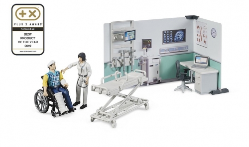 Set de joaca Camera de spital cu pacient Bruder