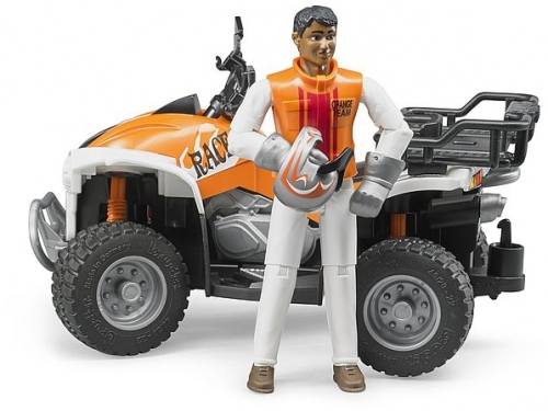 Set de joaca ATV cu sofer Bruder 