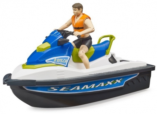 Set de joaca Skijet cu sofer Bruder