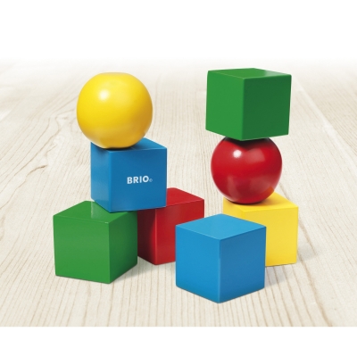 Blocuri colorate magnetice BRIO