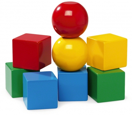 Blocuri colorate magnetice BRIO